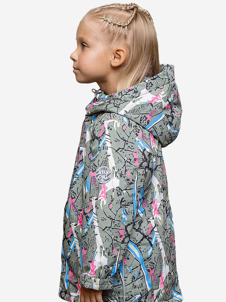Куртка-парка для девочки batik Джесси мультиколор