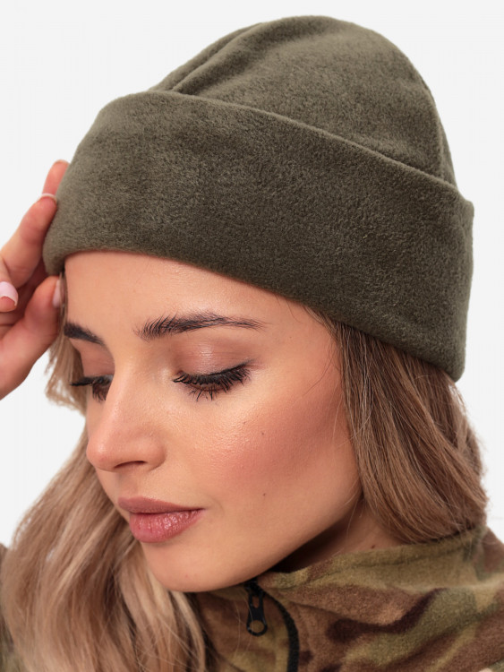 Шапка женская с отворотом MOM №1