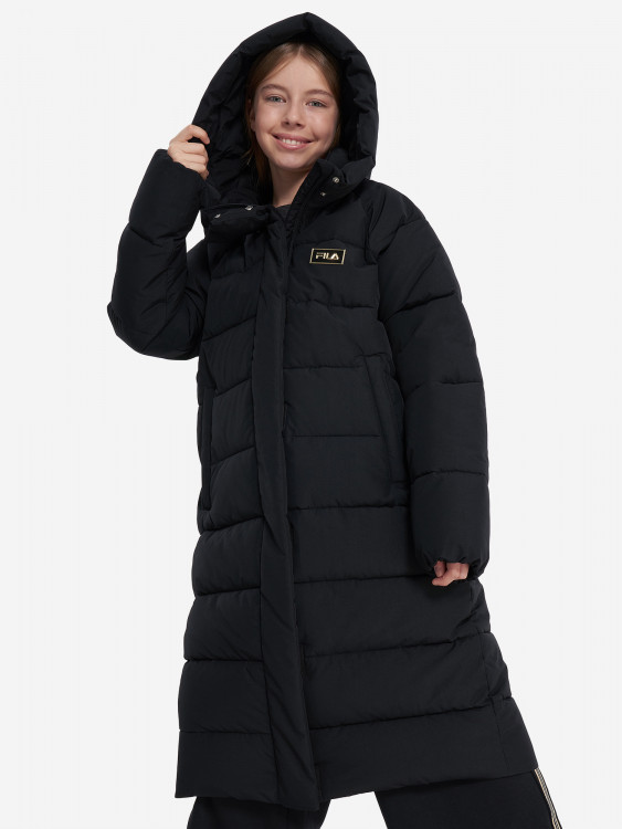 Пальто утепленное для девочек FILA