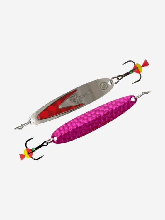 Блесна вертикальная ECOPRO Судачья красный флекс, 70мм, 15г, Pb/SRF