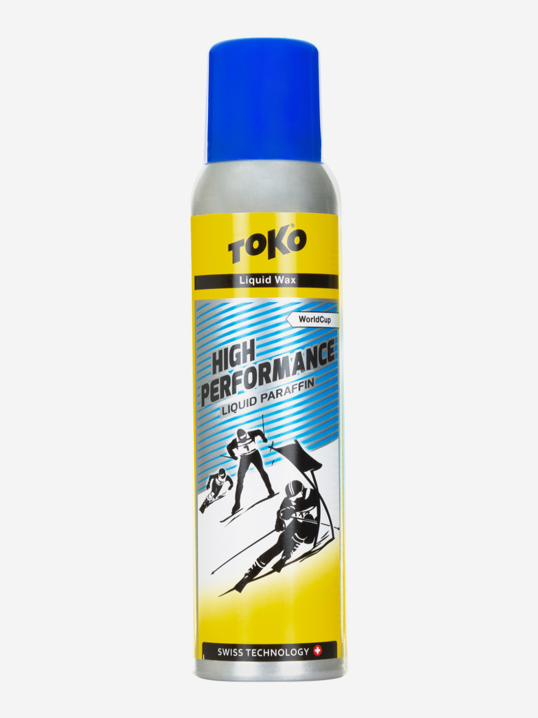 Мазь скольжения TOKO High Performance Liquid Paraffin blue 125 мл -9C/-30C