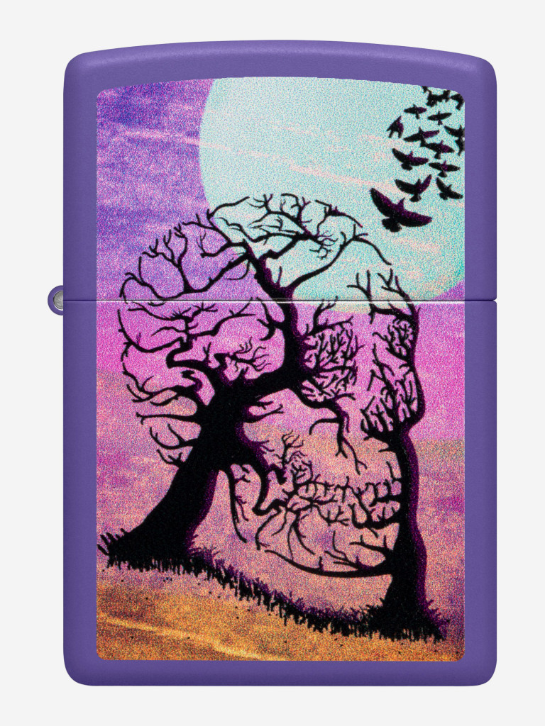 Зажигалка бензиновая ZIPPO 48638 Skull Tree