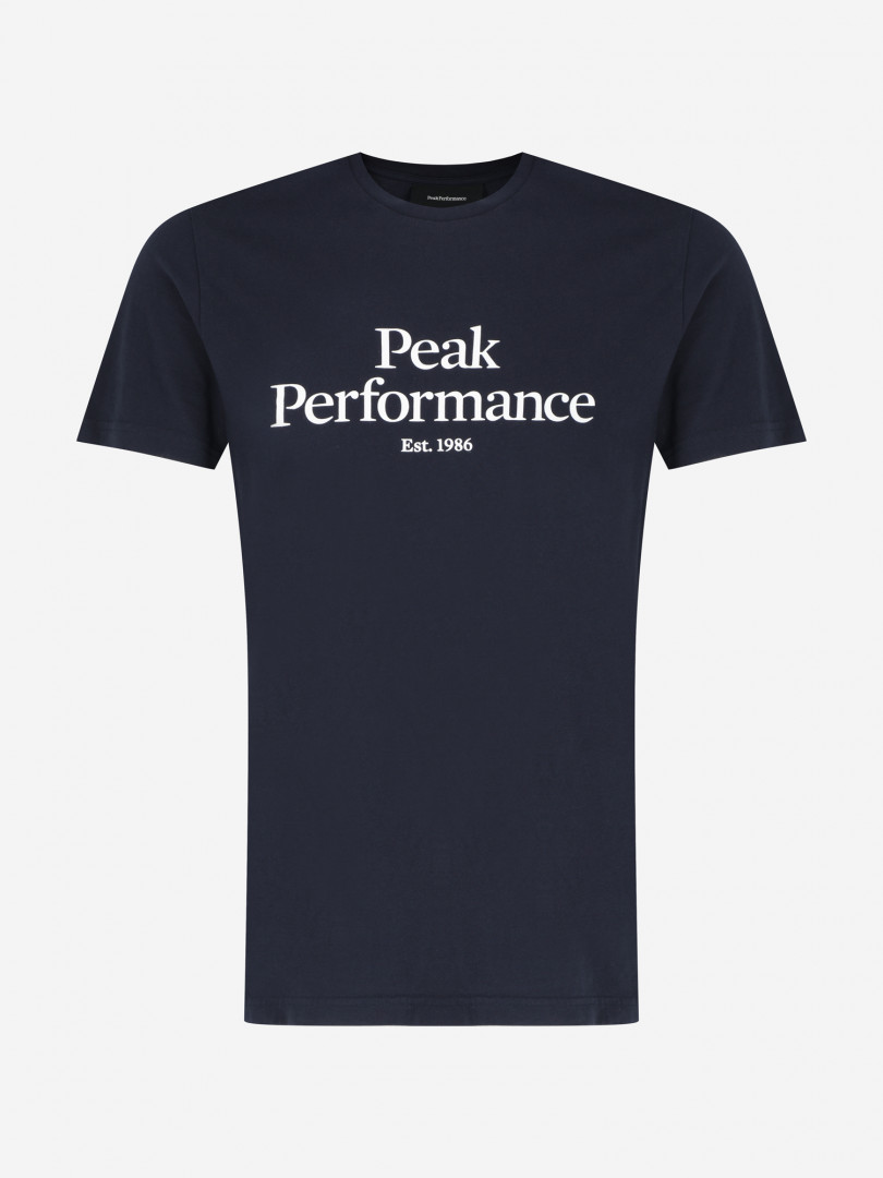 фото Футболка мужская peak performance original, синий