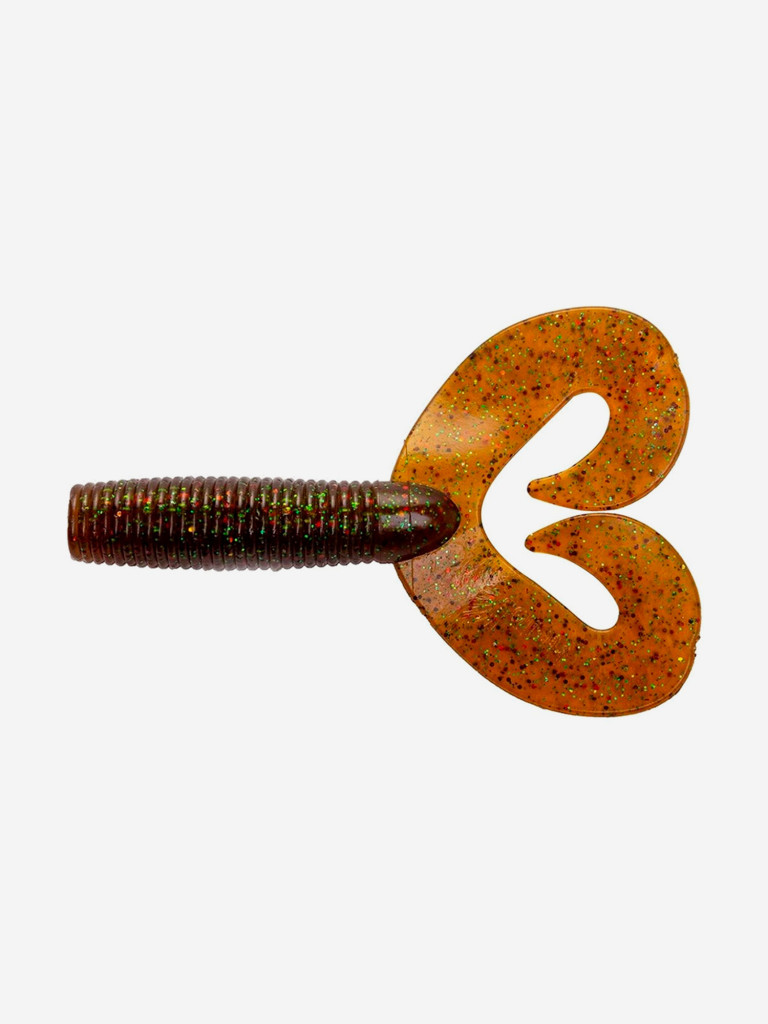 Мягкая приманка Helios Credo Double Tail, 3,54'' / 9 см, Star Oil, 5 шт (HS-28-042)