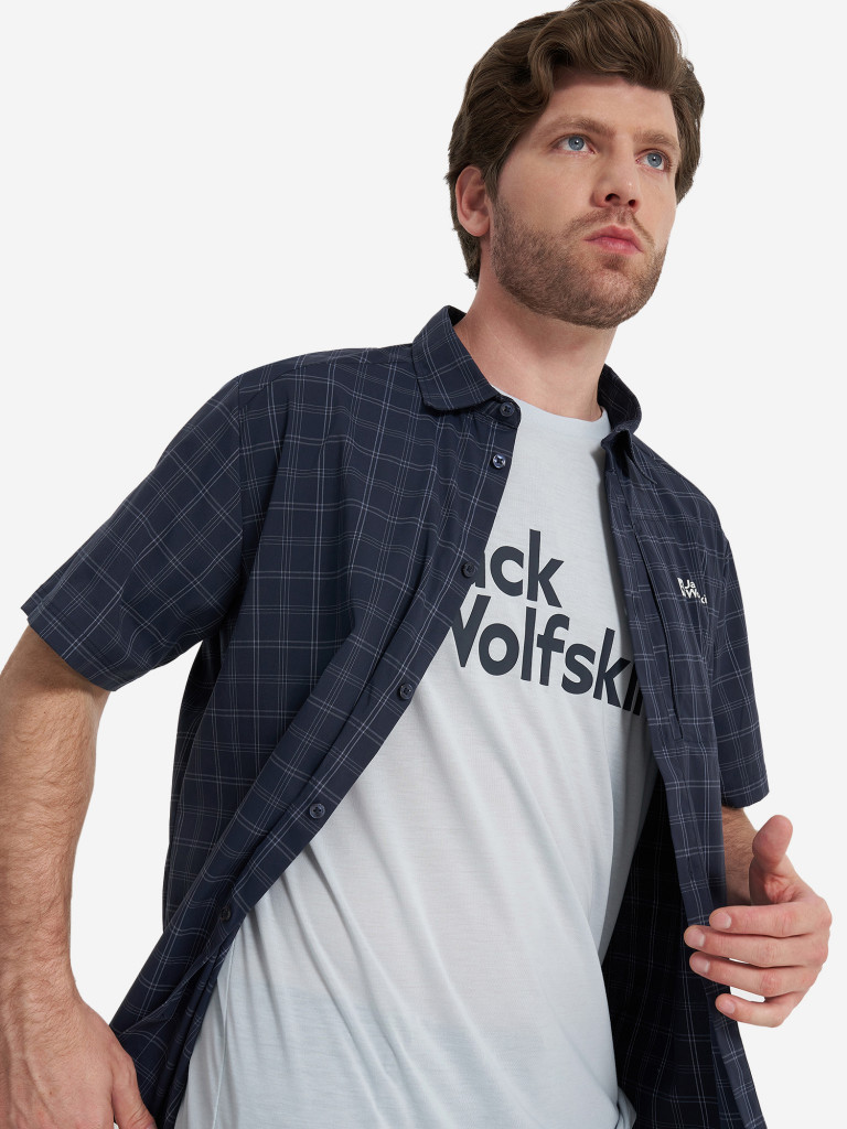 Рубашка с коротким рукавом мужская Jack Wolfskin Norbo