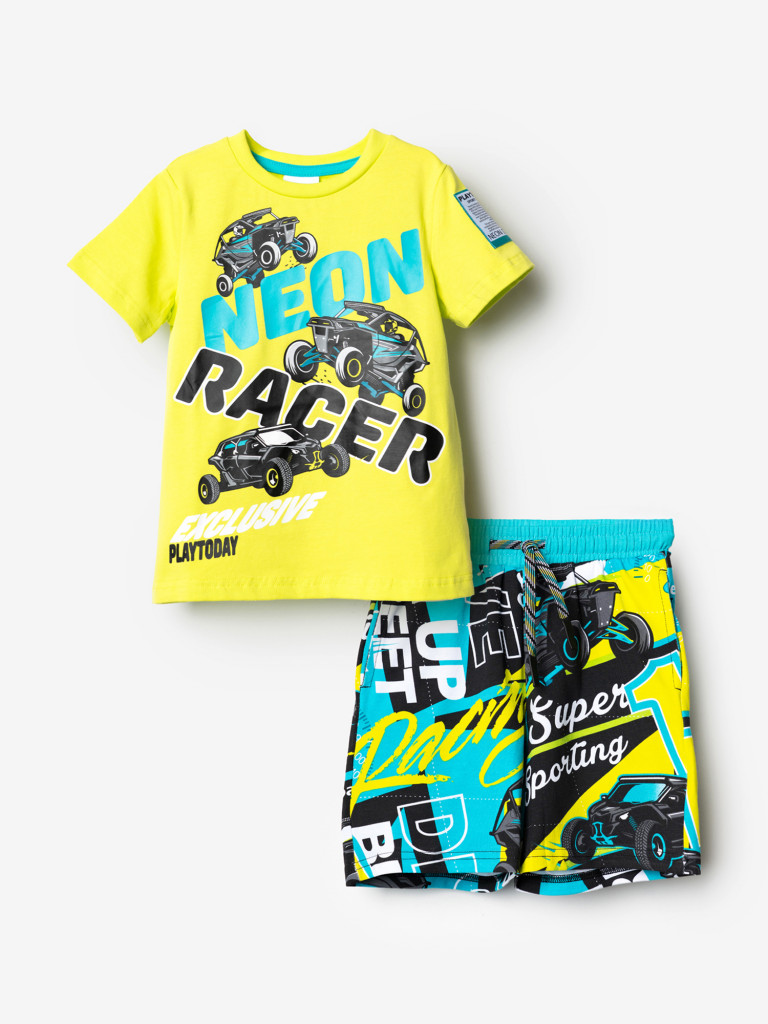 Комплект для мальчиков: футболка, шорты PlayToday