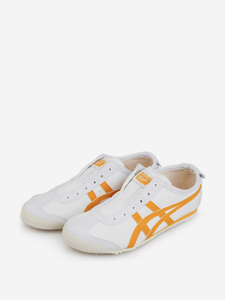 Кроссовки Onitsuka Tiger Mexico 66 Slip-On White/Orange
