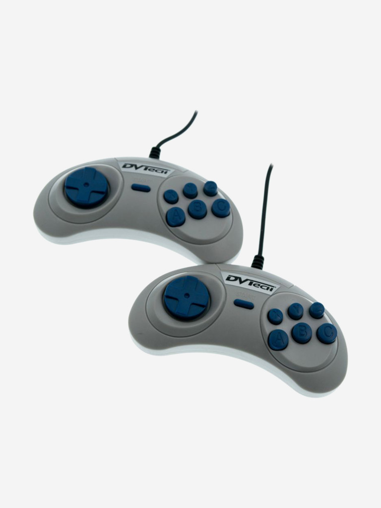 Игровой геймпад DVTech + Cветовой пистолет 8-bit (Dendy) узкий разъем