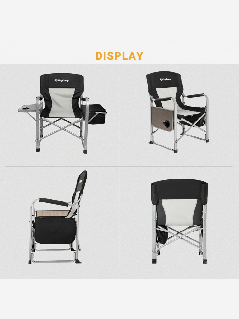 Кресло складное 3977 Director Folding chair сталь, 110Х53Х95