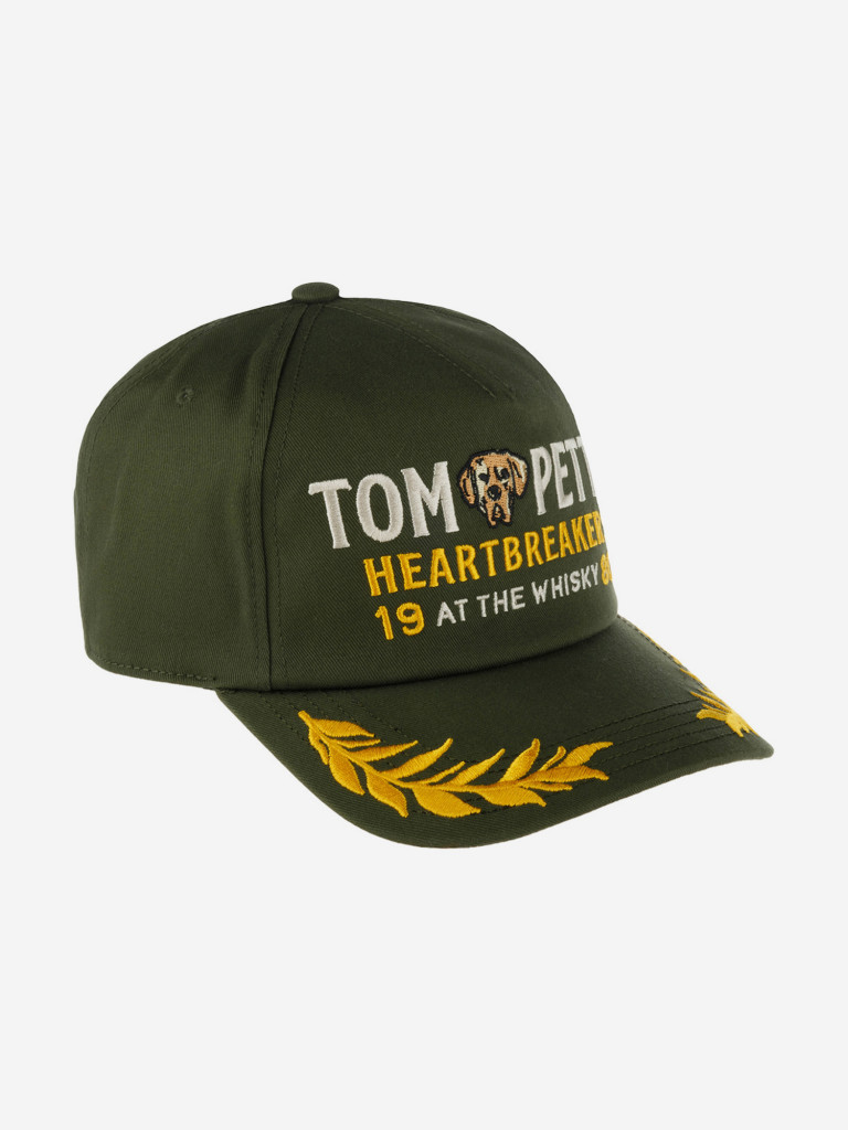 Бейсболка AMERICAN NEEDLE 24002A-TPETTY Tom Petty Club Captain (оливковый)