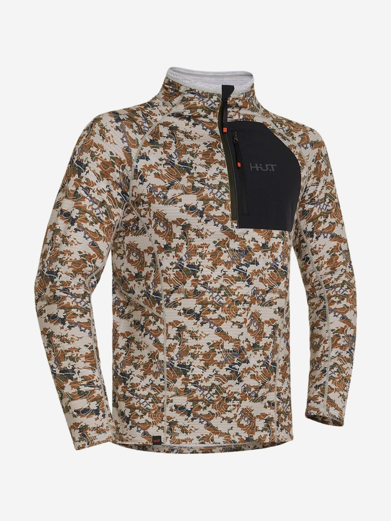 Термобелье лонгслив для охоты и рыбалки мужской H.U.T. YUGAN