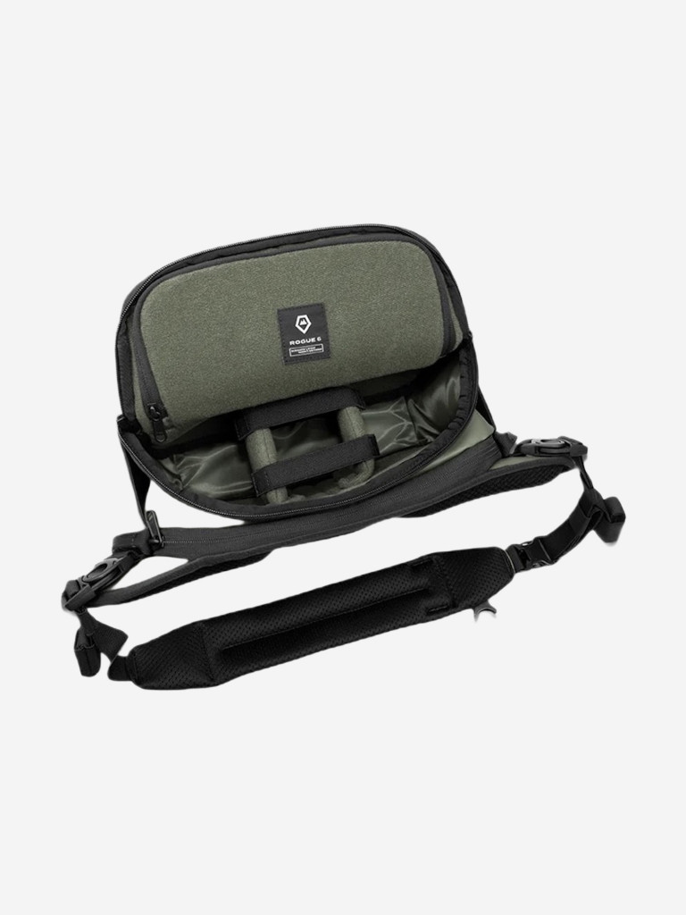 Сумка WANDRD ROGUE Sling 6L V2, зеленый, 6 л.