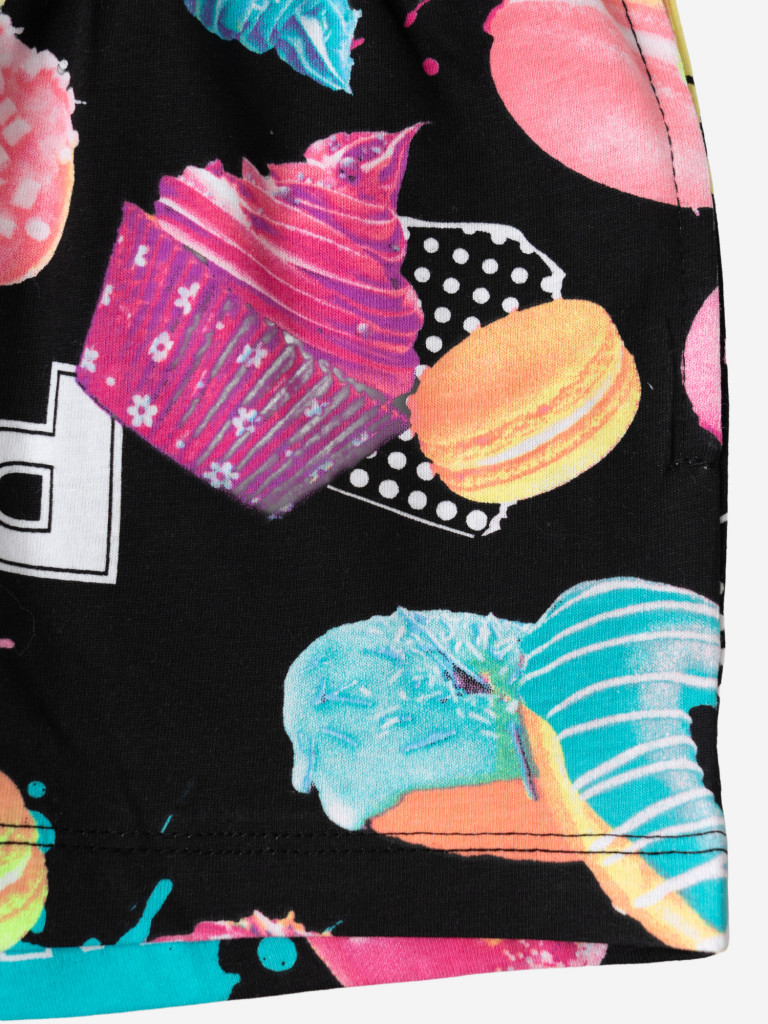 Комплект для девочек: футболка, шорты PlayToday