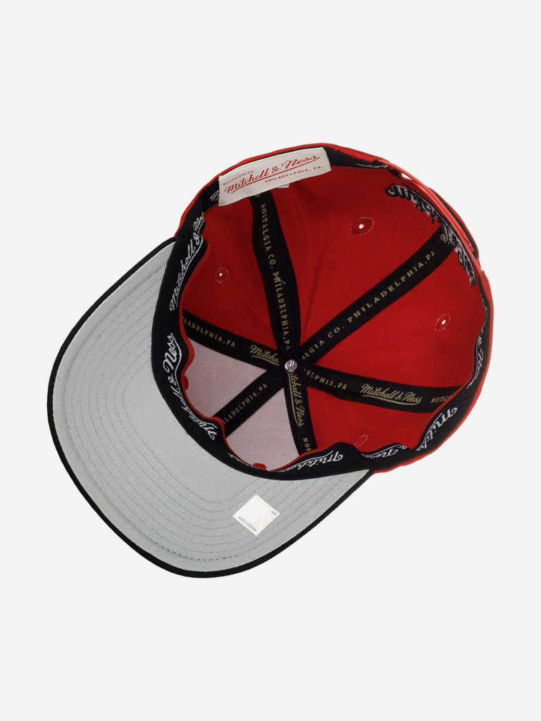Бейсболка MITCHELL NESS HHSS3265-CBUYYPPPRDBK Chicago Bulls NBA