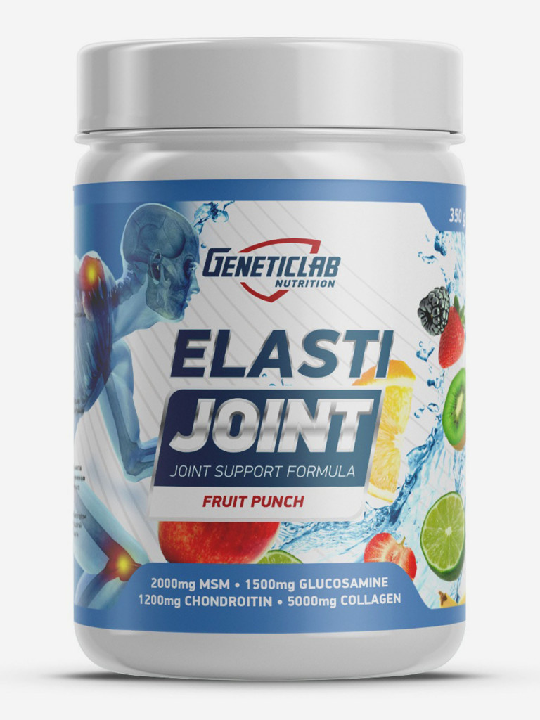 Коллаген ELASTI JOINT 350 g Фруктовый пунш Geneticlab Nutrition