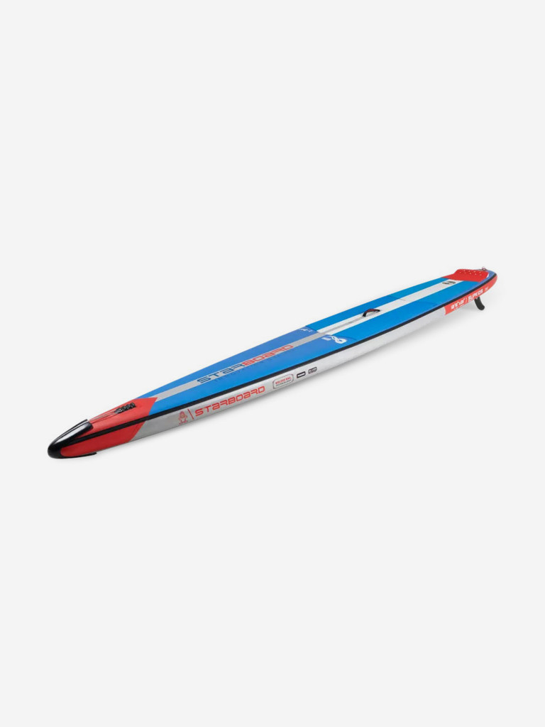 Сапборд надувной двухслойный Starboard 12.6x21x4.75 SUP Kid Racer Deluxe SC S22/23, 381x53x12 см