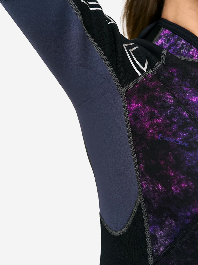 Гидрокостюм короткий женский SARGAN NERO SHORTY LADY GalaxyAPE-07 неопрен 2мм