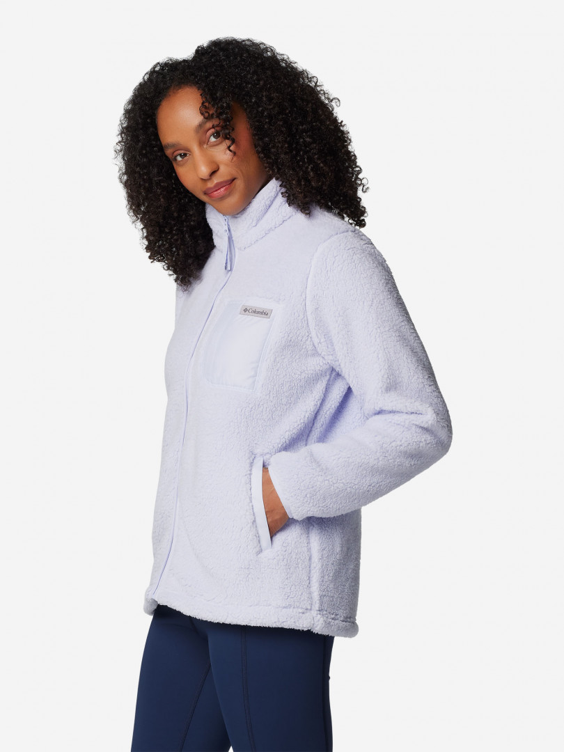 Джемпер флисовый женский Columbia West Bend Full Zip II 30966400299 Голубой, размер 50,42,46,48,44, фото 2