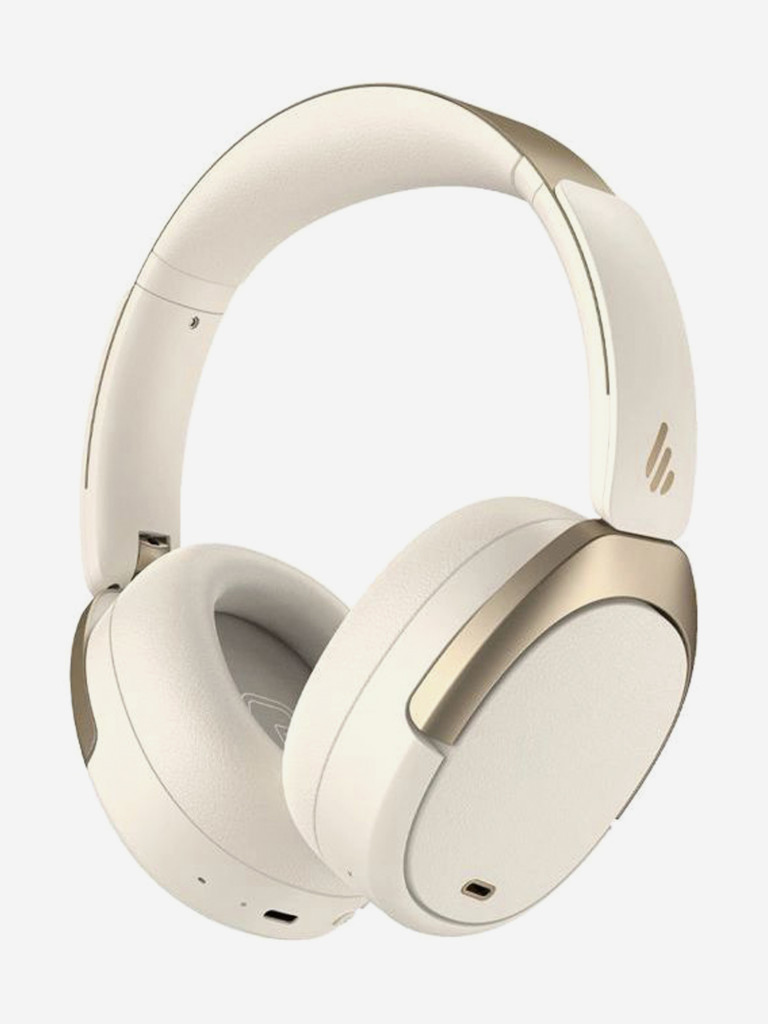 Наушники Edifier WH950NB, Bluetooth, мониторные, слоновая кость/золотистый