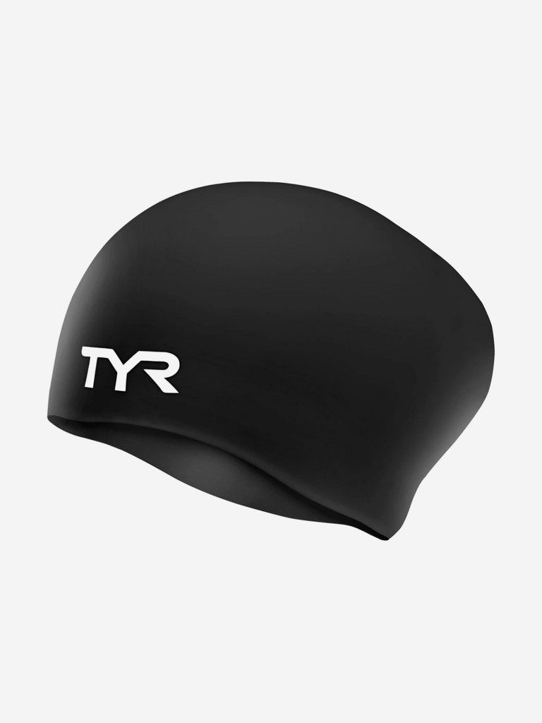 Шапочка для плавания TYR Long Hair Wrinkle-Free Silicone Cap