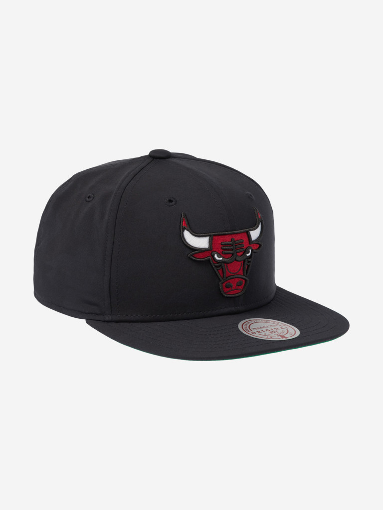 Бейсболка с прямым козырьком MITCHELL NESS HS11500-CBUBLCK Chicago Bulls NBA (черный)