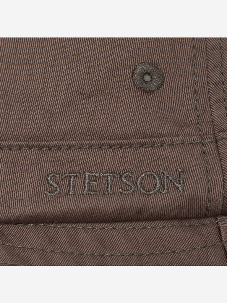 Панама STETSON 1811110 BUCKET COTTON TWILL (коричневый)