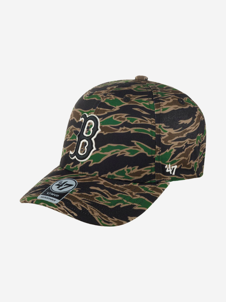 Бейсболка 47 BRAND B-DRZMV02PTP-E1 Boston Red Sox MLB (оливковый)