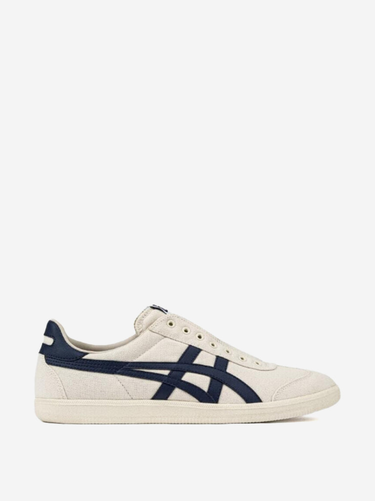 Onitsuka Tiger New York Cushioned Slip-Resistant Low-Top Casual Shoes Unisex White Brown