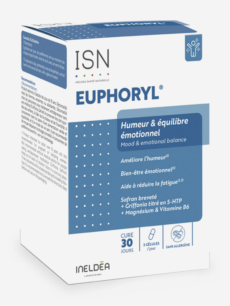 ISN Эйфорил / Euphoryl (капсулы массой 472,97 мг), 90 капсул