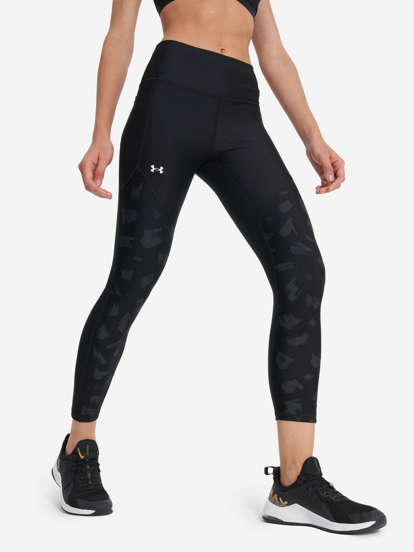 фото Легинсы женские under armour, черный