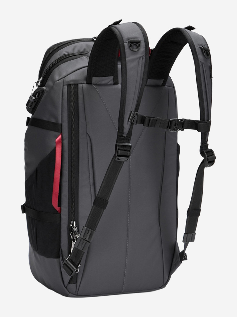 Рюкзак в ручную кладь антивор Pacsafe Venturesafe EXP35, серый, 35 л.