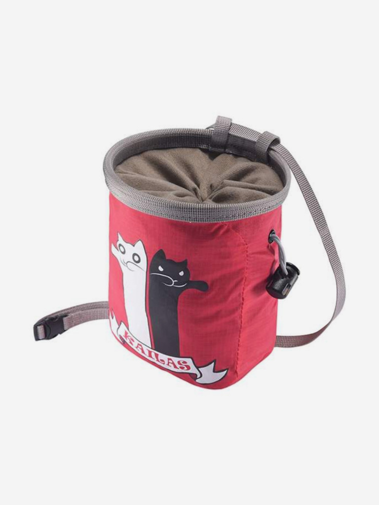 Kailas мешок для магнезии Fly Chalk Bag (Красный (Коты), , 12379)