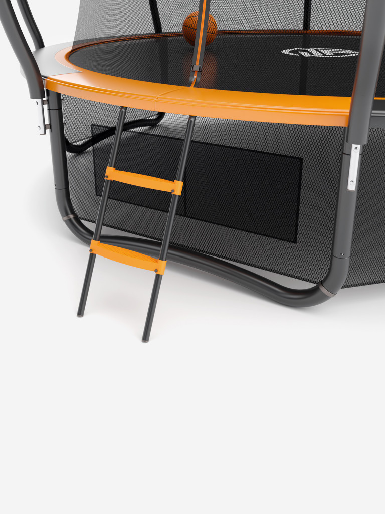 Каркасный батут Jump Power 14 ft Pro Inside Basket Orange