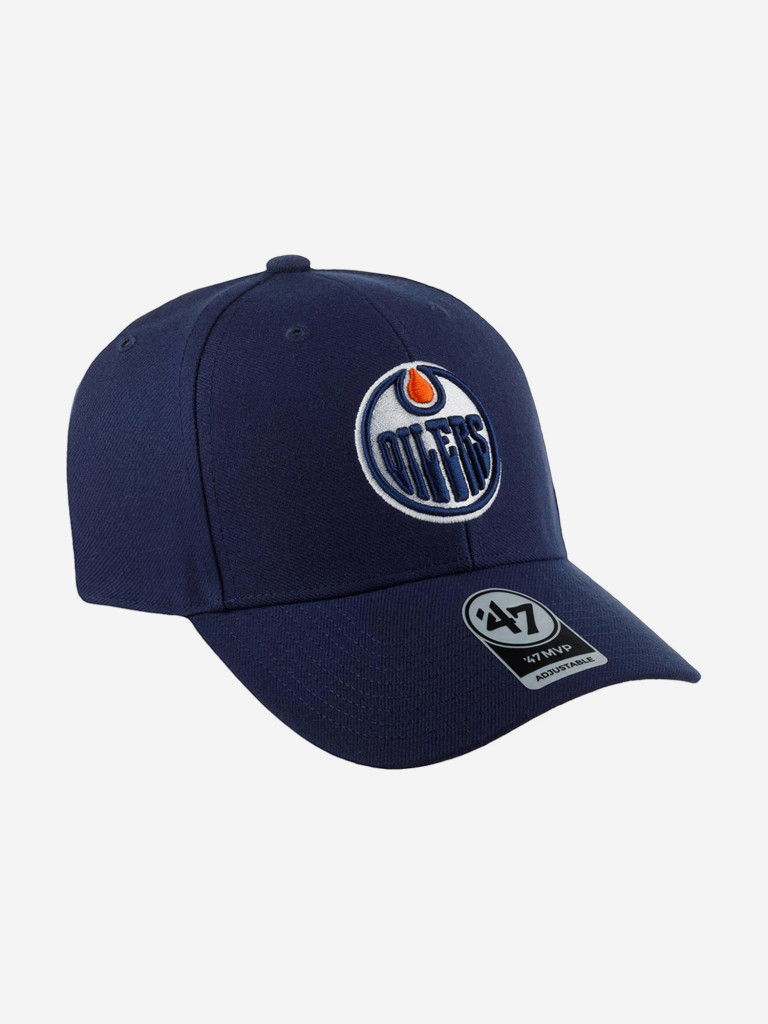 Бейсболка 47 BRAND H-MVP06WBV-LNC Edmonton Oilers NHL (синий)