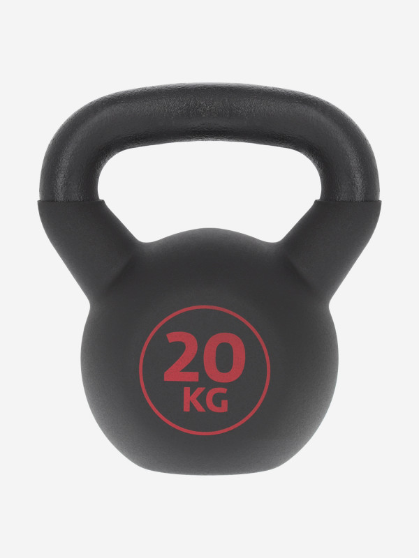 Гиря чугунная обрезиненная Torneo, 20 кг арт. 135628 черный цвет — купить за 6799 руб., отзывы в интернет-магазине Спортмастер