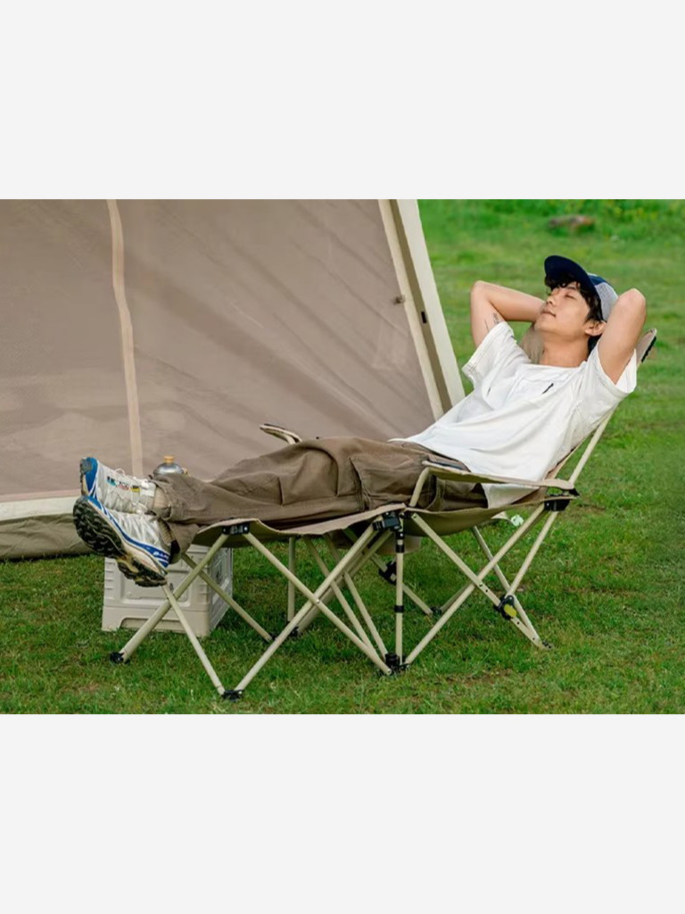 Кресло-шезлонг складное Naturehike T05J, бежевый