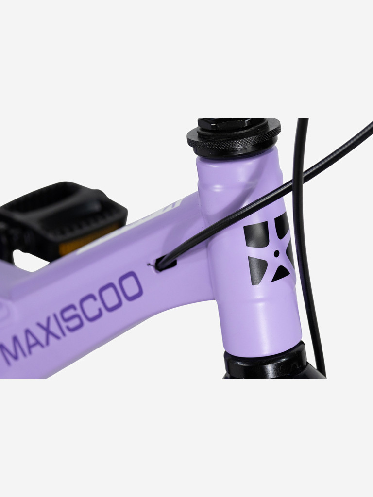 Велосипед детский Maxiscoo SPACE Deluxe Plus 14'' лавандовый матовый, 2026