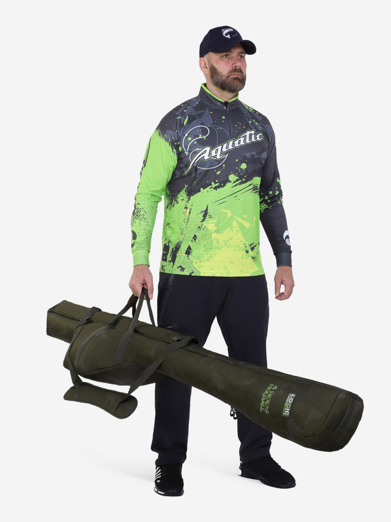 Чехол для 4 карповых удилищ 3,96м с катушками LOGIC CARP 4ROD HOLDALL 13ft LC-RH04