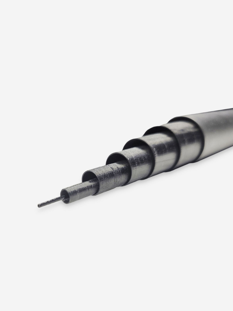 Удилище Kaida FORTEXA Platinum Medium 7.0м, без колец, 3-10гр