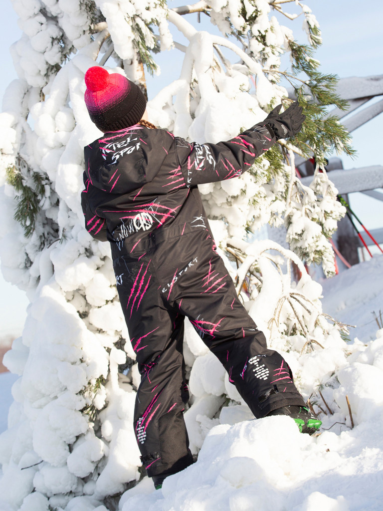 Комбинезон зимний мембранный для девочки Artel