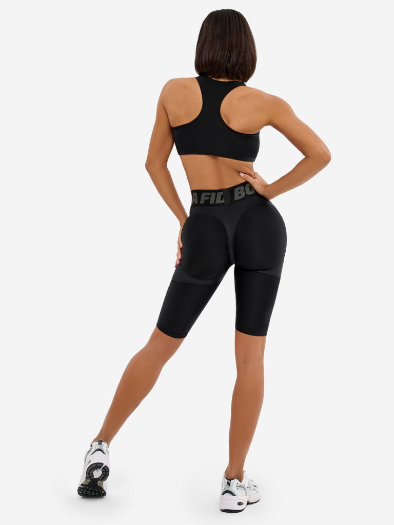 Велосипедки женские Bona Fide Bona Cycling Extra Sex-Push Up LYC "Black"