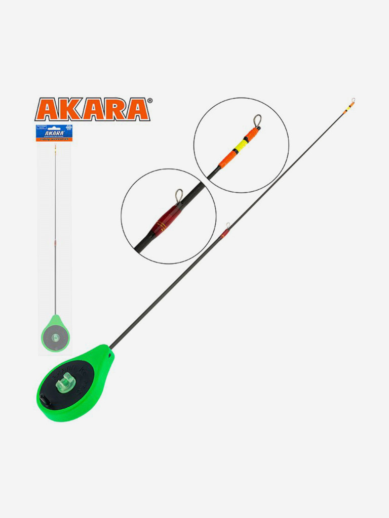 Удочка зимняя Akara Ice Pro 355 (1,0-8,0г) Green