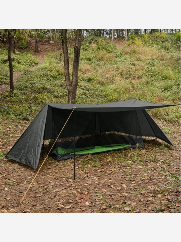 Палатка Atepa DISTAGHIL SAR, одноместная треккинговая, чёрный, легкая, быстрая установка
