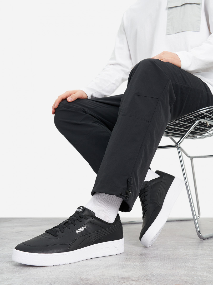Кеды мужские PUMA Court Classic Clean Черный 2519₽