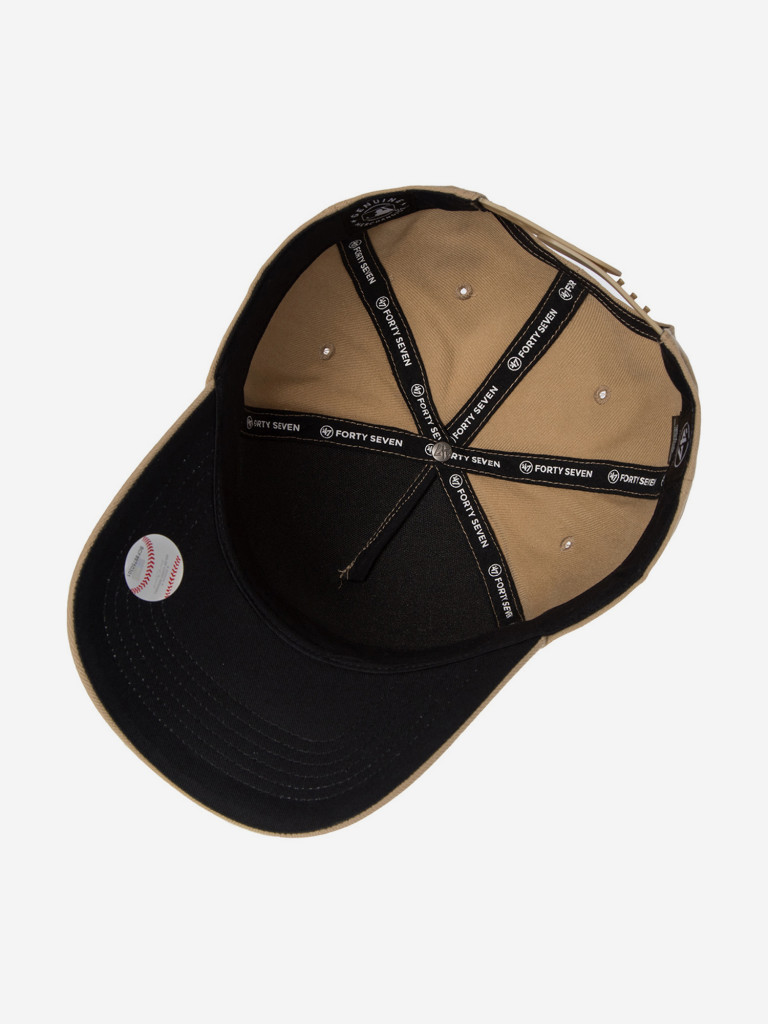 Бейсболка 47 BRAND B-MPDTP17WBP-KH New York Yankees MLB (бежевый)