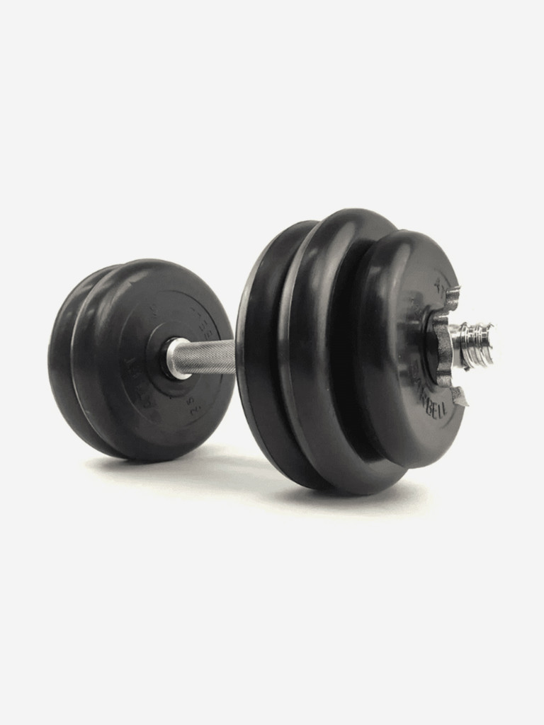 Гантели разборные BARBELL ATLET 1 по 14 кг (хромированный гриф)