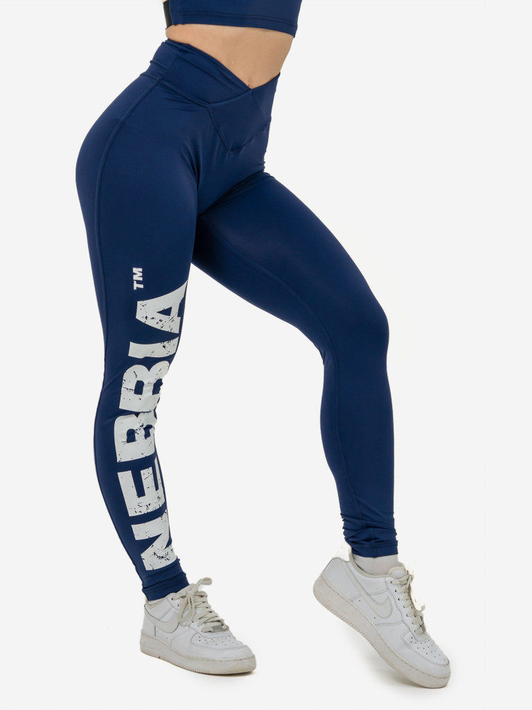 Легинсы спортивные женские High waisted gym leggings GLUTE CHECK 613