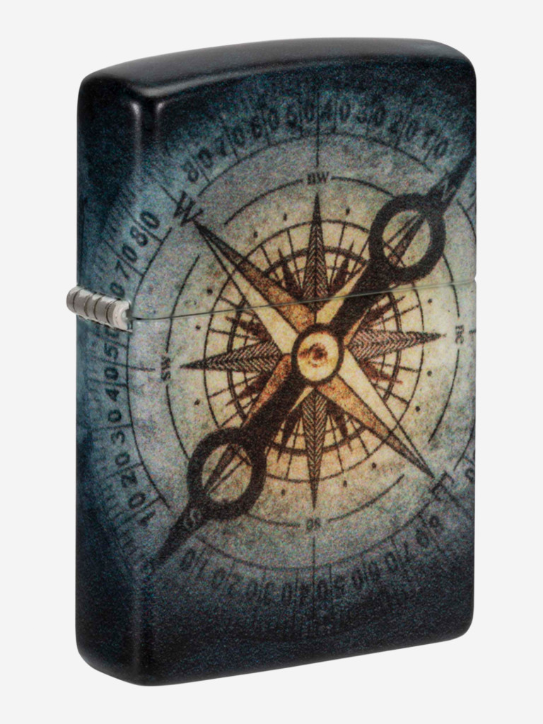 Зажигалка Zippo Compass Ghost Glow In The Dark Green