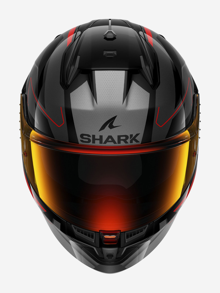 Мотошлем интеграл Shark D-SKWAL 3 SIZLER Black/Anthracite/Red
