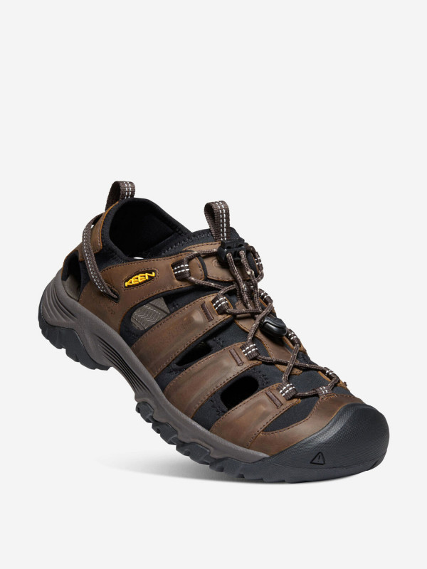 Сандалии мужские KEEN Targhee III Sandal M Коричневый цвет — купить за 12236 руб. со скидкой 30 %, отзывы в интернет-магазине Спортмастер